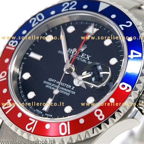 rolex gmt master rosso blu prezzo|rolex gmt master 2 adjustment.